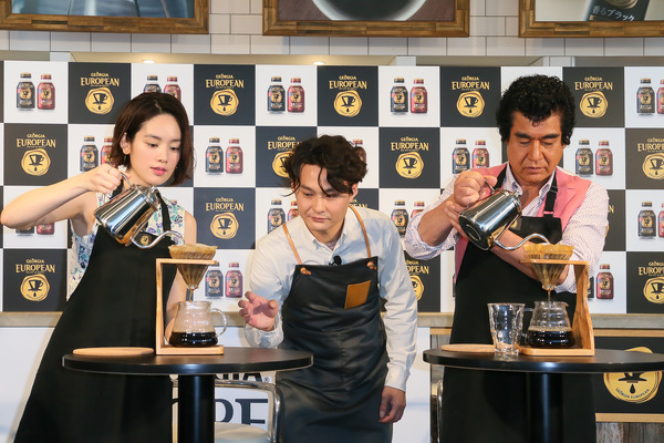 筧美和子「グラビア撮影は身体作りが大切な準備」…「ジョージア ヨーロピアン」イベント