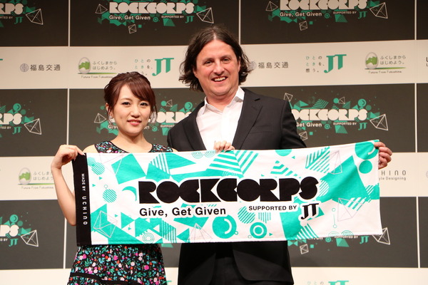 RockCorps co-founder and CEOのスティーブン・グリーン氏と