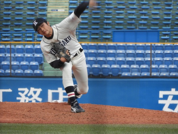 國學院大・宮内崇匡君(4年・土浦日大)