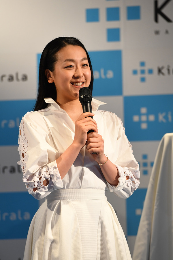 浅田真央「名古屋で再スタートできて嬉しい」…Kirala記者会見