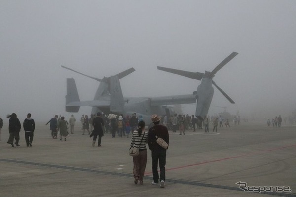 霧にむせぶMV-22B