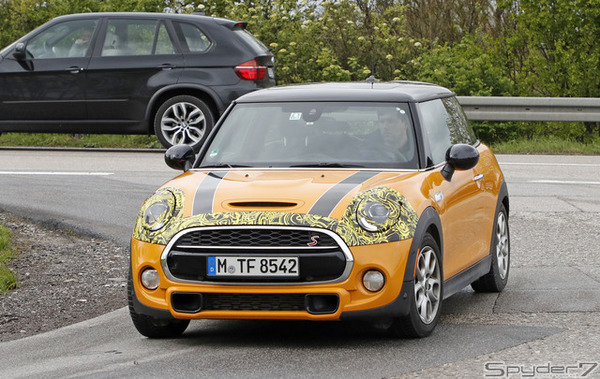 MINI クーパーS 改良新型 スクープ写真