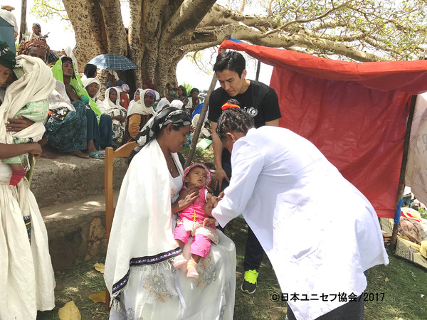 長谷部誠、ユニセフ親善大使としてワクチン支援の現場を訪問