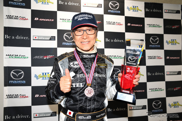レスポンスチームのドライバー、松田秀士選手