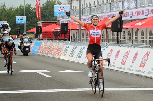 女子レースはロット・ベリソルの選手が優勝