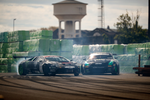 【動画】モンスターエナジーのバトルドリフト再び！ランボルギーニ vs 日産GT-R