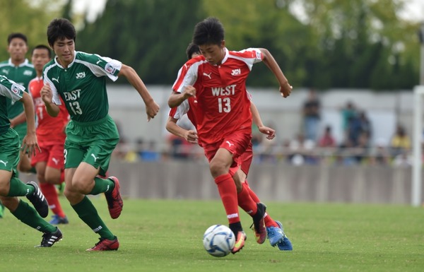 中学生年代のサッカーオールスター戦「メニコンカップ」9月開催