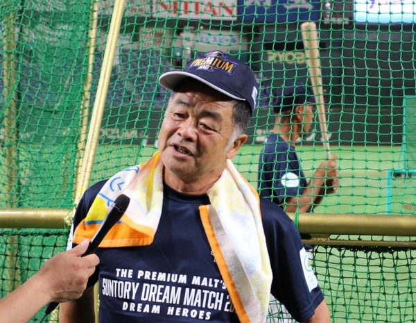 モルツ球団の川藤幸三