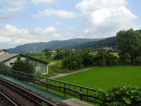 見事な田園地帯