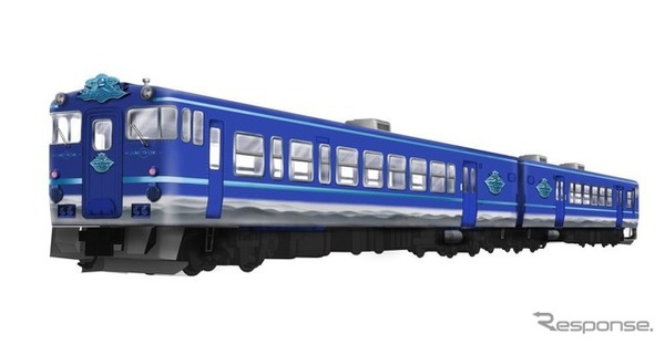 『あめつち』で使用される車両のイメージ。2018年7月から鳥取～出雲市間で運行される。