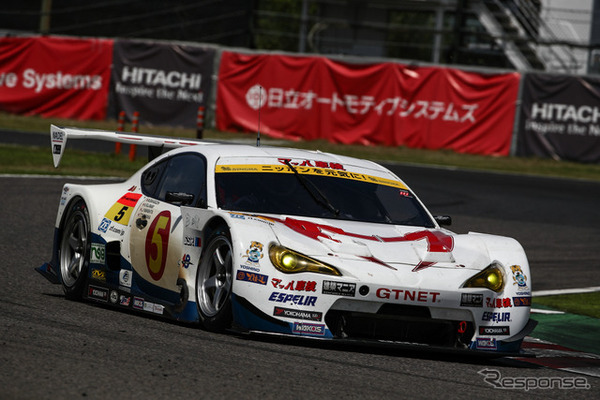 GT300クラス予選3位の#5 MACH SYAKEN MC86 GTNET。