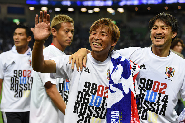 サッカー日本代表参考画像