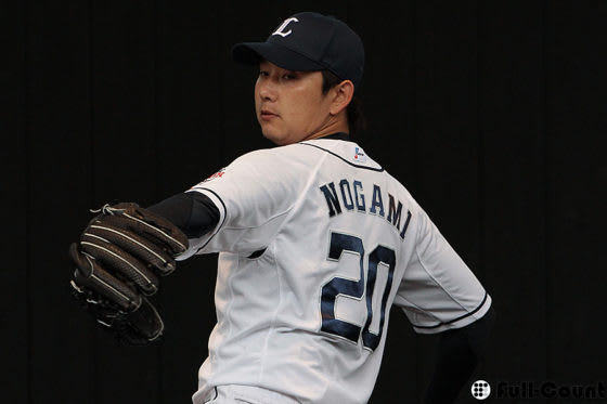 西武・野上亮磨【写真：編集部】