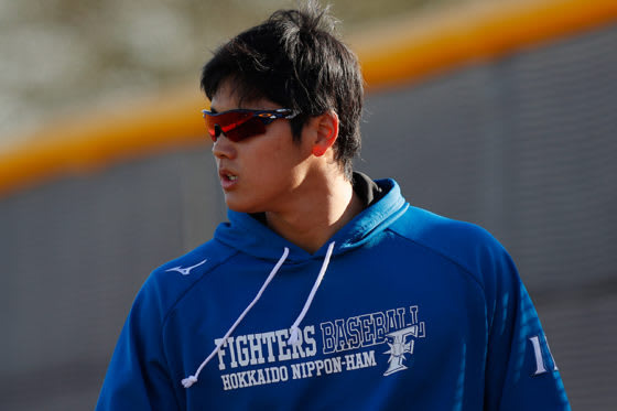 日本ハム・大谷翔平【写真：田口有史】