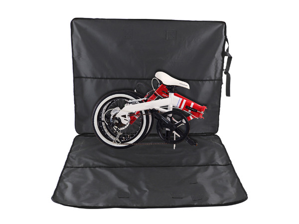 折りたたみ自転車が簡単に収納できる「輪行キャリングバッグ」発売