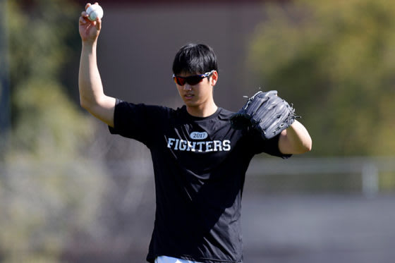 日本ハム・大谷翔平【写真：田口有史】