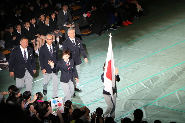 平昌五輪日本代表選手団結団式・壮行会（2018年1月24日）