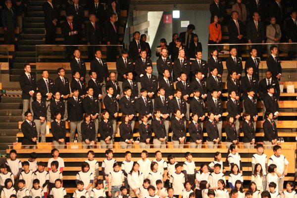 平昌五輪日本代表選手団結団式・壮行会（2018年1月24日）