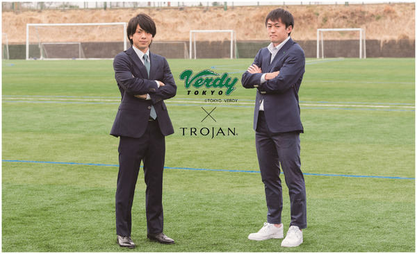 東京ヴェルディ、TROJANとオフィシャルスーツサプライヤー契約を締結