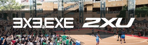 3人制バスケ「3x3.EXE PREMIER」全選手が2XUのコンプレッションインナーを着用