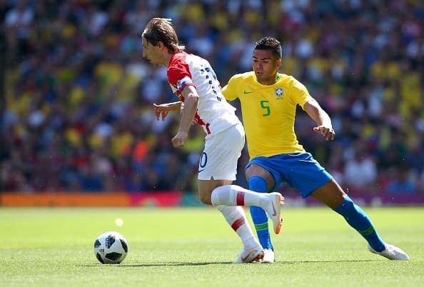 ブラジル代表のキーマン・カゼミロ　photo/Getty Images