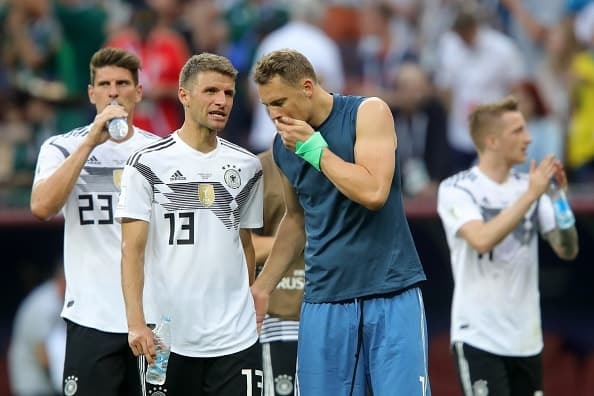 メキシコに敗れたドイツ　photo/Getty Images