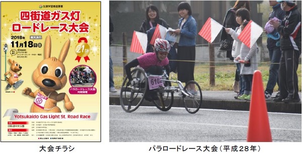 市街地を駆け抜ける「四街道ガス灯ロードレース大会」11月開催