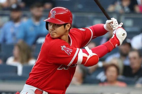 敵地ヤンキー・スタジアムに“初上陸”した大谷翔平【写真：Getty Images】