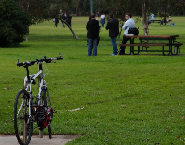 Winter cycling in AU