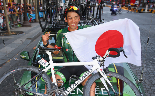 日本人では唯一の参加選手となった新城幸也も無事完走した