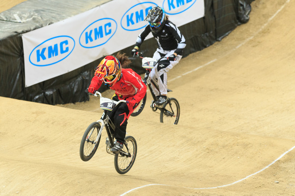 BMX世界選手権女子ジュニアの瀬古遥加