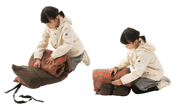 子供用の封筒型シュラフ「丸洗いデザインセンタージップKIDS・-2」発売