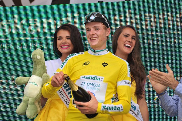 2014年ツール・ド・ポローニュ第2ステージ、ペテル・バコッチ（オメガファルマ・クイックステップ）が逃げ切り優勝