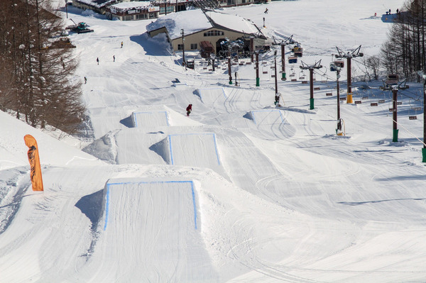アルツ磐梯と猫魔スキー場、初心者から上級者まで対応するパークを展開