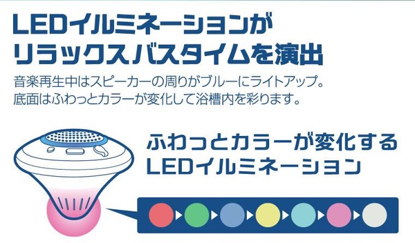 お風呂に浮かべて使えるワイヤレス接続可能なミュージックスピーカー