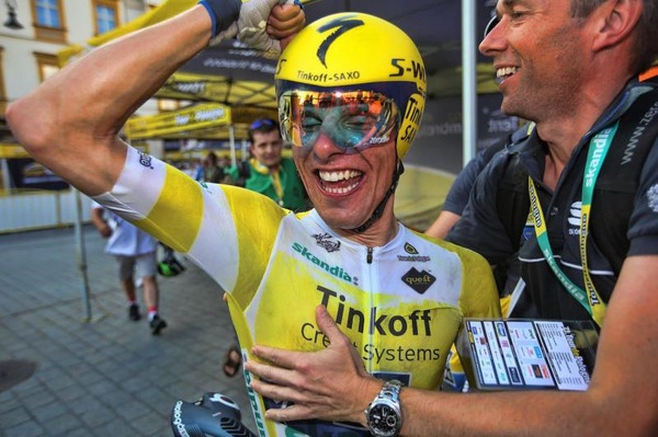 2014年ツール・ド・ポローニュ第7ステージ、ラファル・マイカ（ティンコフ・サクソ）が総合優勝