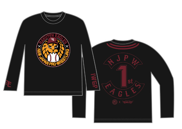 楽天イーグルスと新日本プロレスが初コラボ！ロングスリーブ＆Tシャツ発売