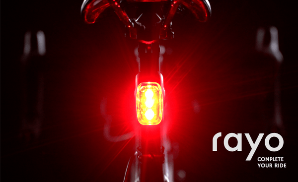 盗難防止アラーム付き自転車用テールランプ「Rayo」発売
