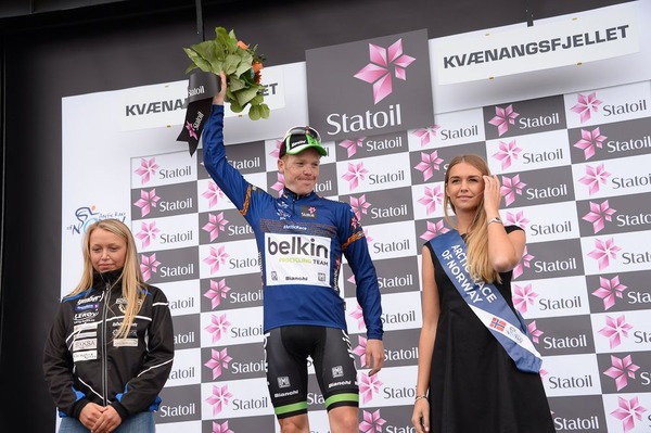 ステフェン・クルイシュウィック（ベルキン）が2014年アークティック・レース・オブ・ノルウェー総合優勝