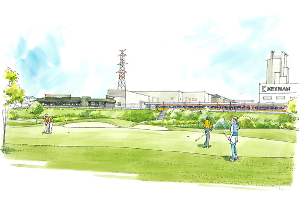 6,155ヤード、パー72のフルスペックゴルフ場「くずはゴルフリンクス」が大阪に9月オープン