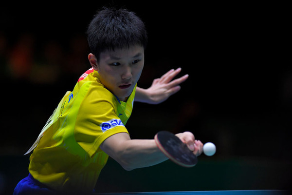 張本智和「もっと良い結果を出せるように」 卓球団体W杯で日本男子は銅メダル