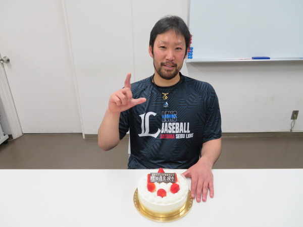 西武・増田達至、32歳の誕生日を迎える　全体練習再開まで「ひげは伸ばしておきます」