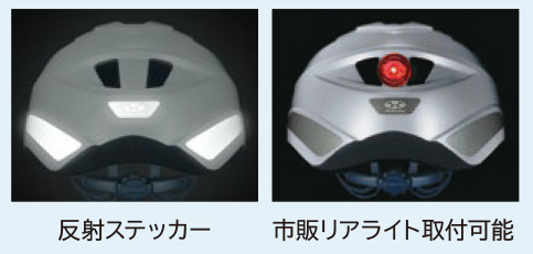 軽くて涼しいコンパクトな通学用ヘルメット「SB-02」登場