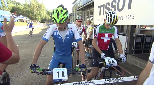 【UCI MTB世界選手権14】チームリレーはフランスが逆転で金メダル