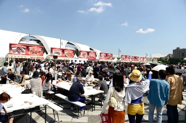 2014年GWに開催された「肉フェス」