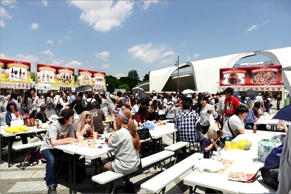 2014年GWに開催された「肉フェス」