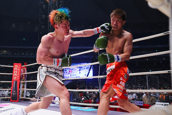 【格闘技】「RIZIN.28」那須川天心 vs. 3人マッチ  ミスターXは所英男　“ボクシング”テクで2R・HIROYAからダウン奪う