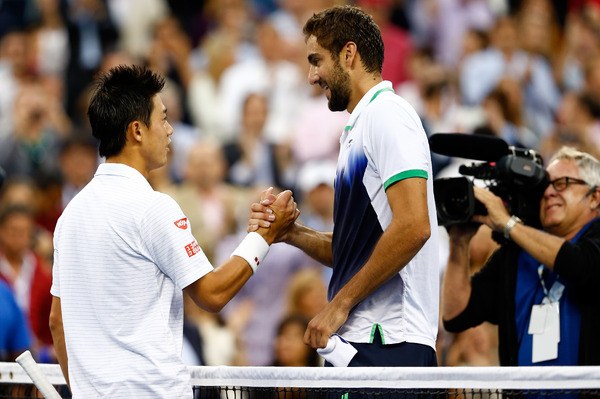 錦織vsチリッチ（2014年全米オープン）Getty Images
