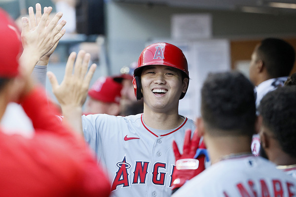 【MLB】大谷翔平、データで振り返る前半戦　長打率は両リーグトップの.698