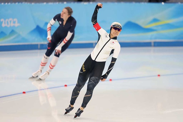 【北京五輪／スピードスケート】高木美帆、500m自己ベスト更新で「銀」　会心のレースで通算5個目のメダル